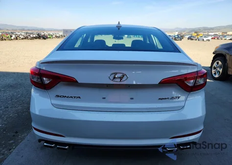 2017 Hyundai Sonata Sport z USA, uszkodzony, nr VIN 5NPE34AB4HH458854
